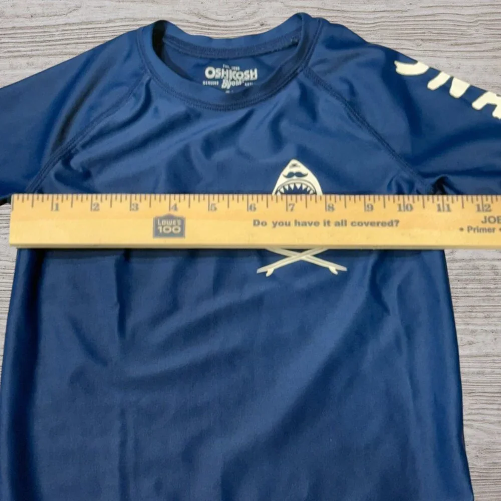 Oshkosh B'gosh Kids Toddler Blue Long Sleeve Shark 